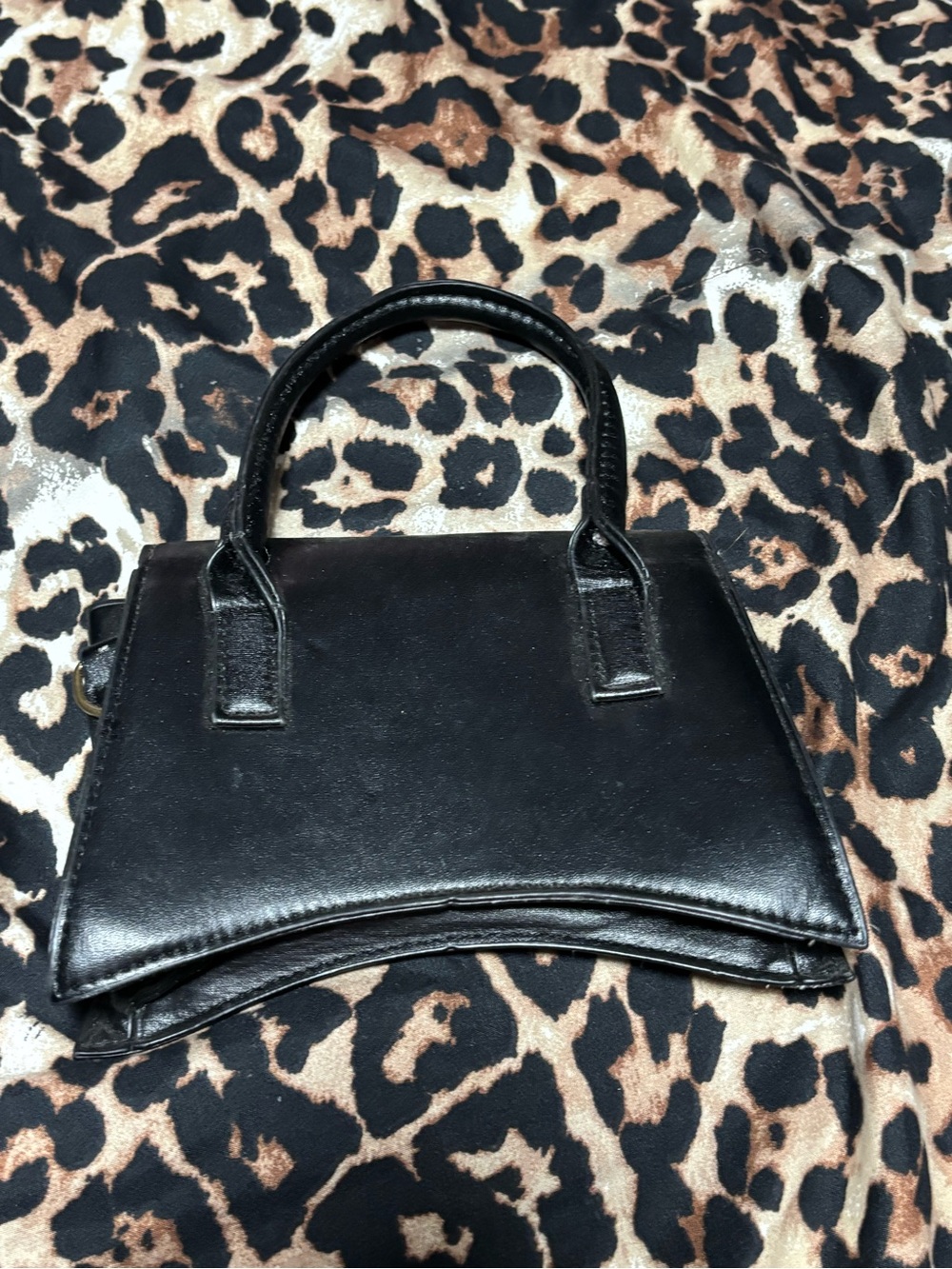 Classic Black Women’s Top-Handle Bag - Picture 3 of 3